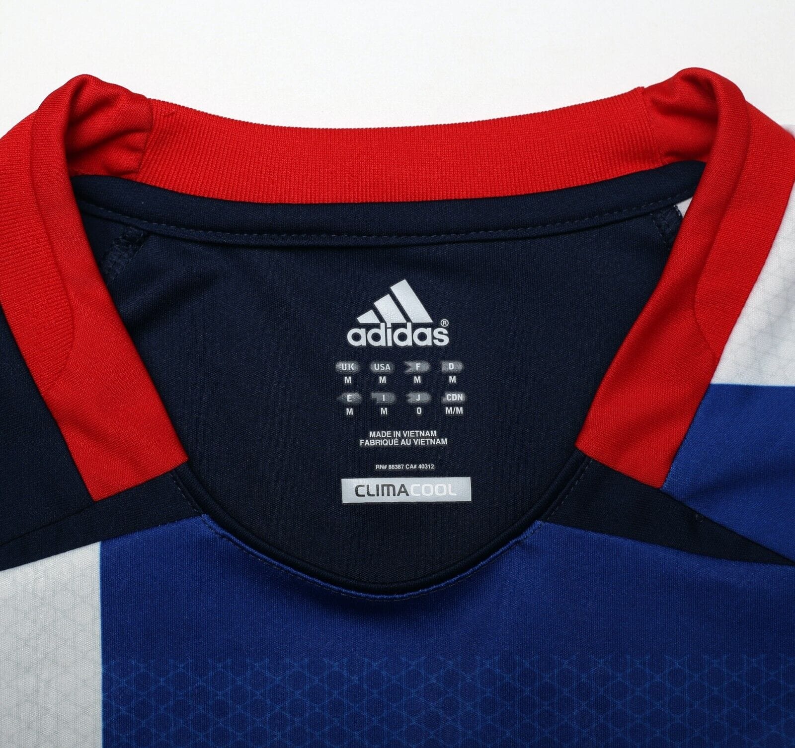 2012 GREAT BRITAIN Vintage adidas Olympic Games Home Football Shirt (M) TEAM GB