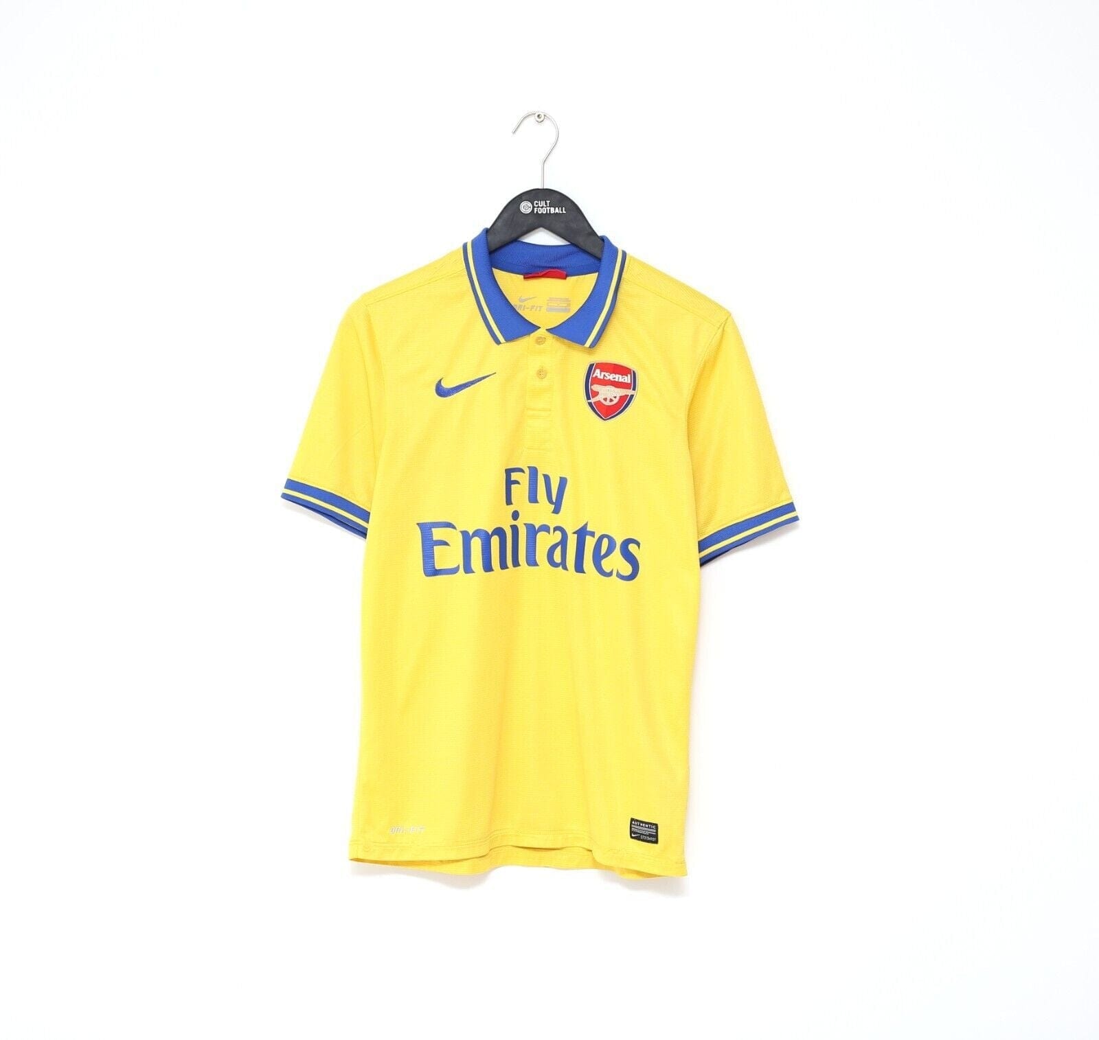 2013/14 ARSENAL Vintage Nike Away Football Shirt (S)