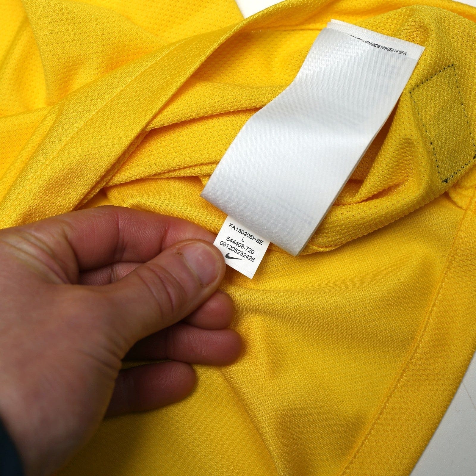 2013/14 Baines #3 Everton Vintage Nike Away Football Shirt (L)