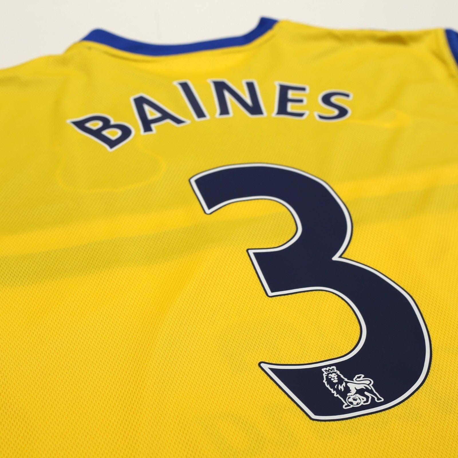 2013/14 Baines #3 Everton Vintage Nike Away Football Shirt (L)