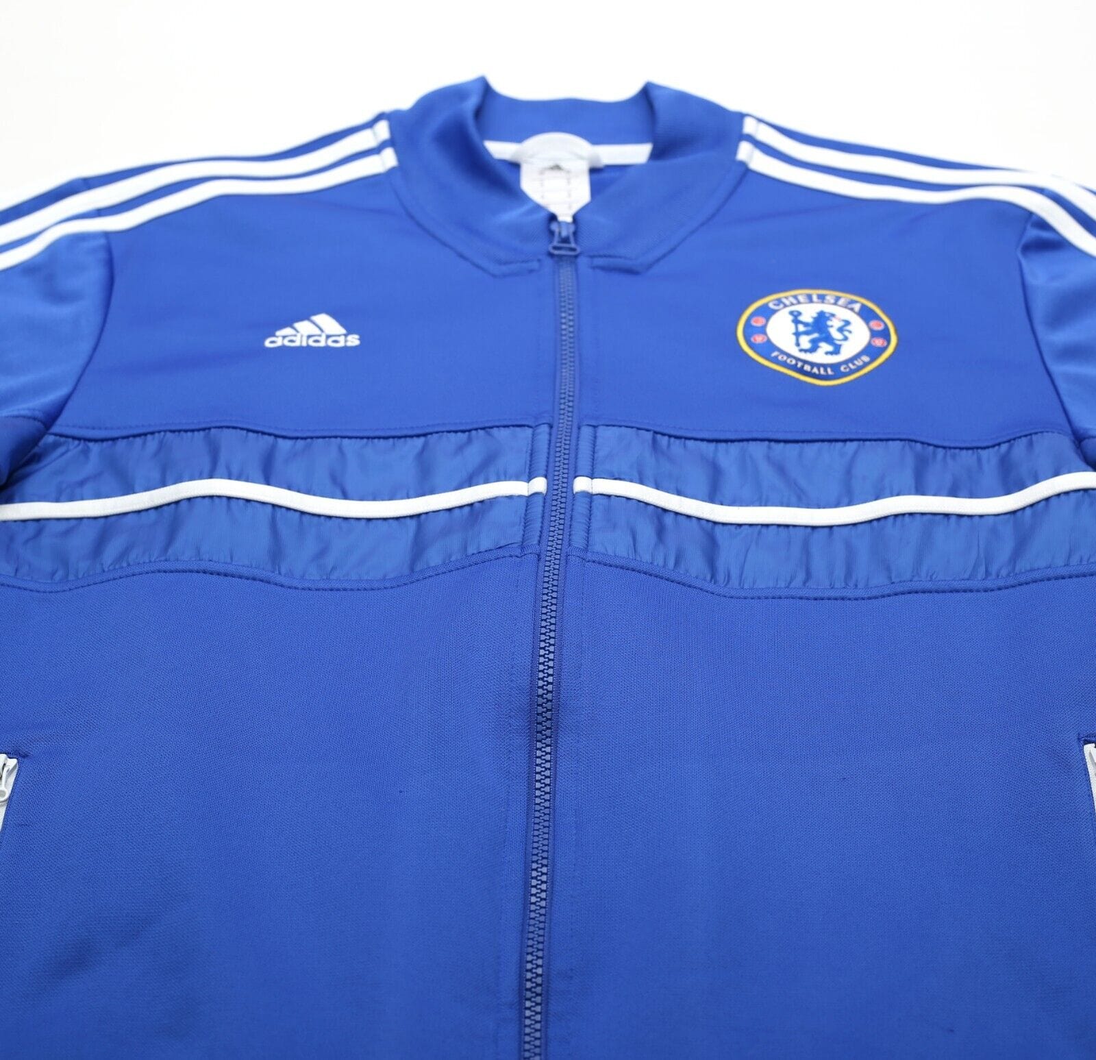 2013/14 CHELSEA Vintage adidas Football Track Top Jacket (M)