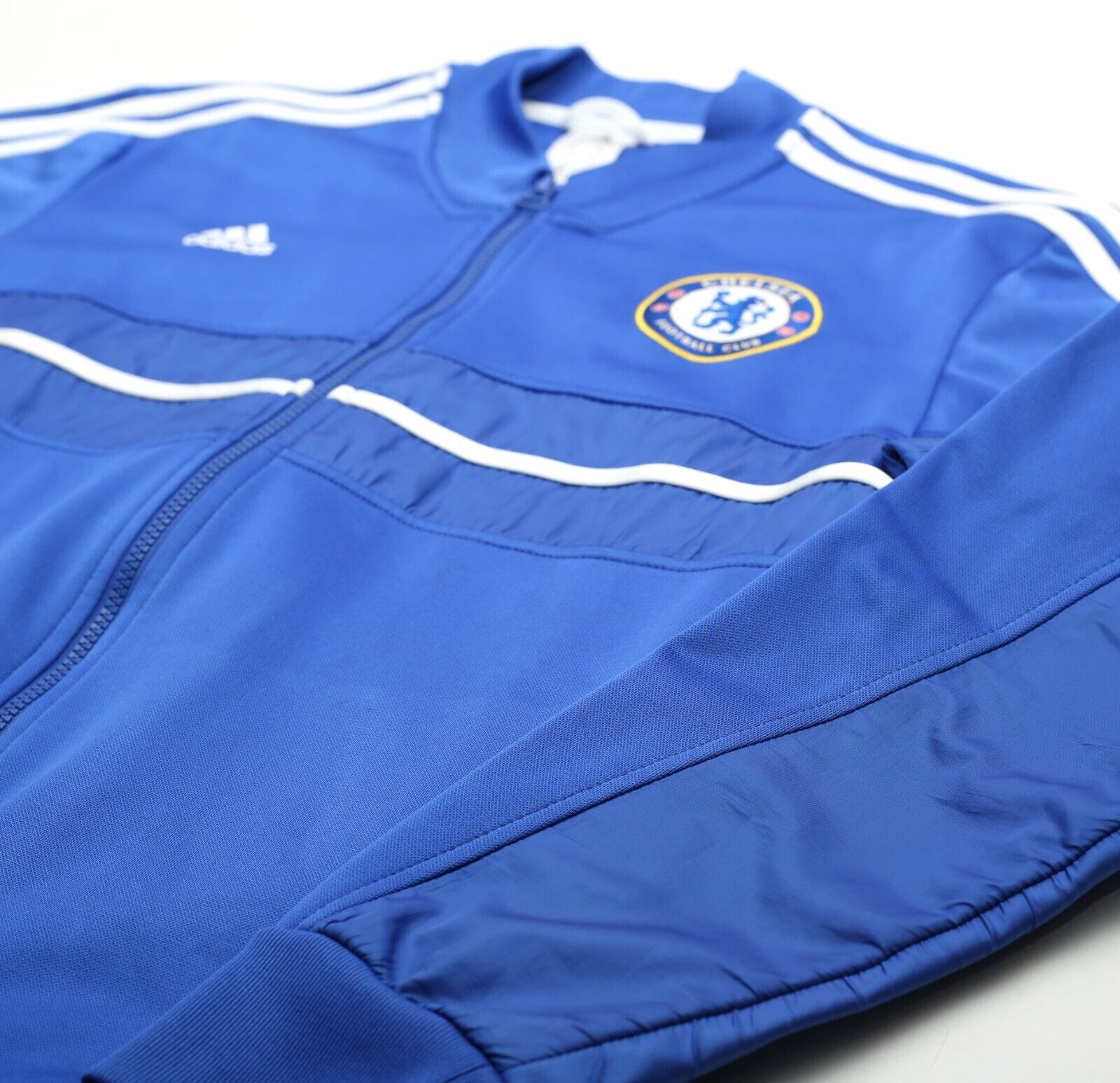 2013/14 CHELSEA Vintage adidas Football Track Top Jacket (M)