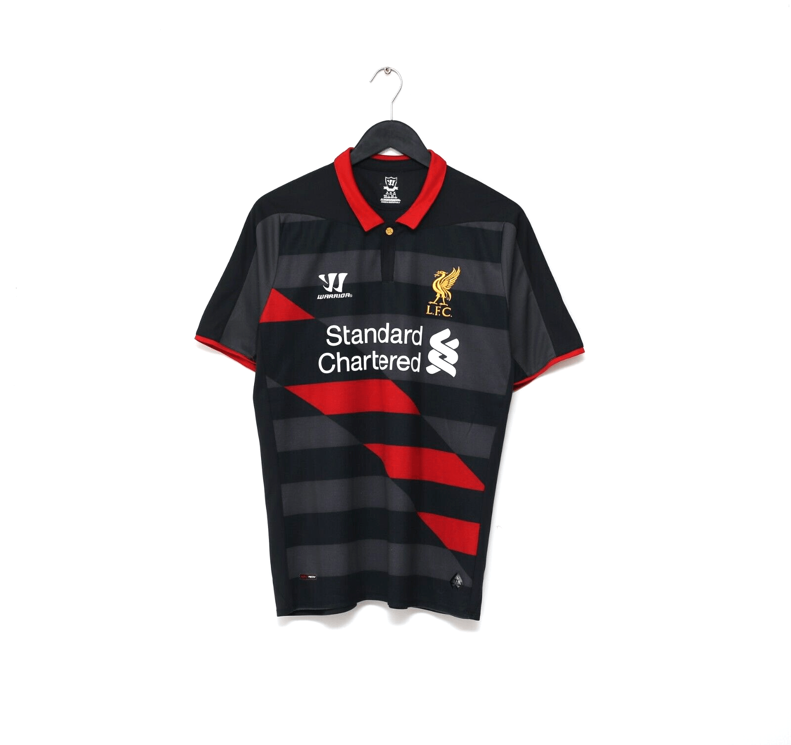 2013/14 COUTINHO #10 Liverpool Vintage Warrior Away Football Shirt (M)