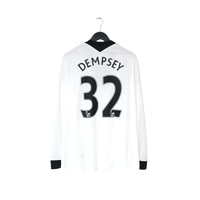 2013/14 DEMPSEY #32 Fulham Vintage adidas LS Formotion Home Football Shirt L/XL