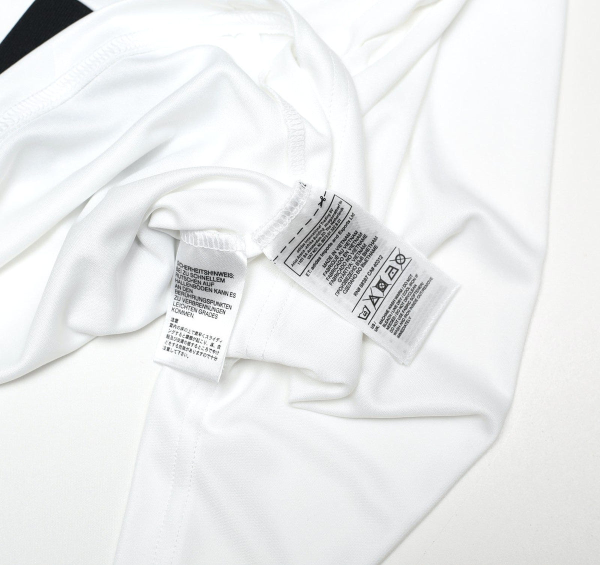 2013/14 DEMPSEY #32 Fulham Vintage adidas LS Formotion Home Football Shirt L/XL