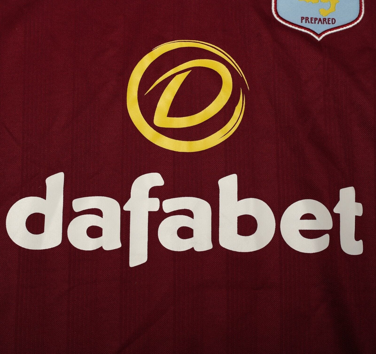 2013/14 GREALISH #40 Aston Villa Vintage Macron Home Football Shirt (M)