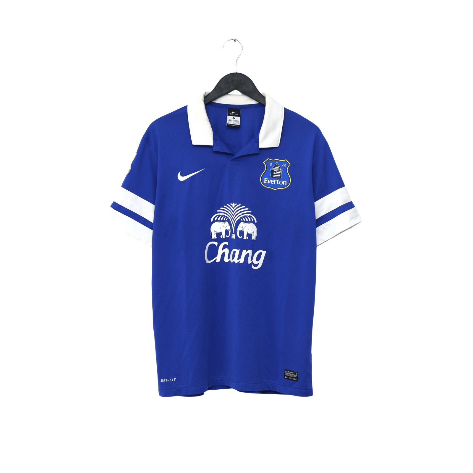 2013/14 Lukaku #17 Everton Vintage Nike Home Football Shirt (M/L)