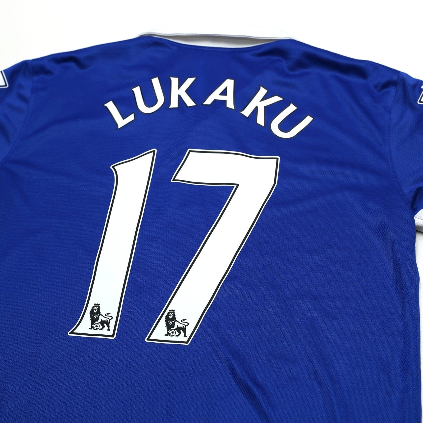2013/14 Lukaku #17 Everton Vintage Nike Home Football Shirt (M/L)