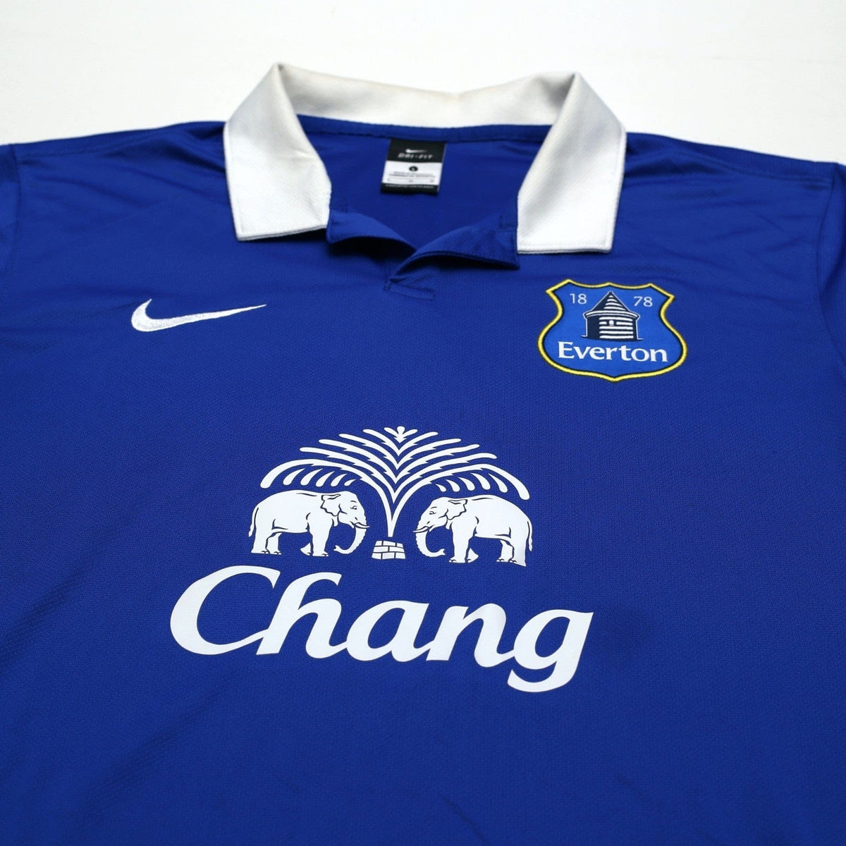 2013/14 Lukaku #17 Everton Vintage Nike Home Football Shirt (M/L)