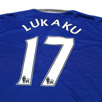 2013/14 Lukaku #17 Everton Vintage Nike Home Football Shirt (M/L)