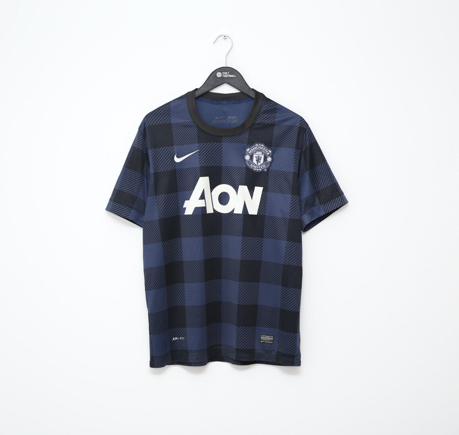 2013/14 MANCHESTER UNITED Vintage Nike Away Football Shirt (M)