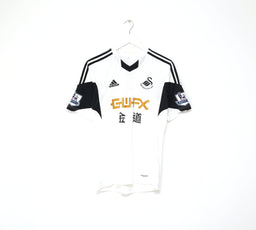 2013/14 SWANSEA CITY Vintage adidas Home Football Shirt (S)