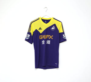 2013/14 SWANSEA CITY Vintage adidas Third Football Shirt (S)