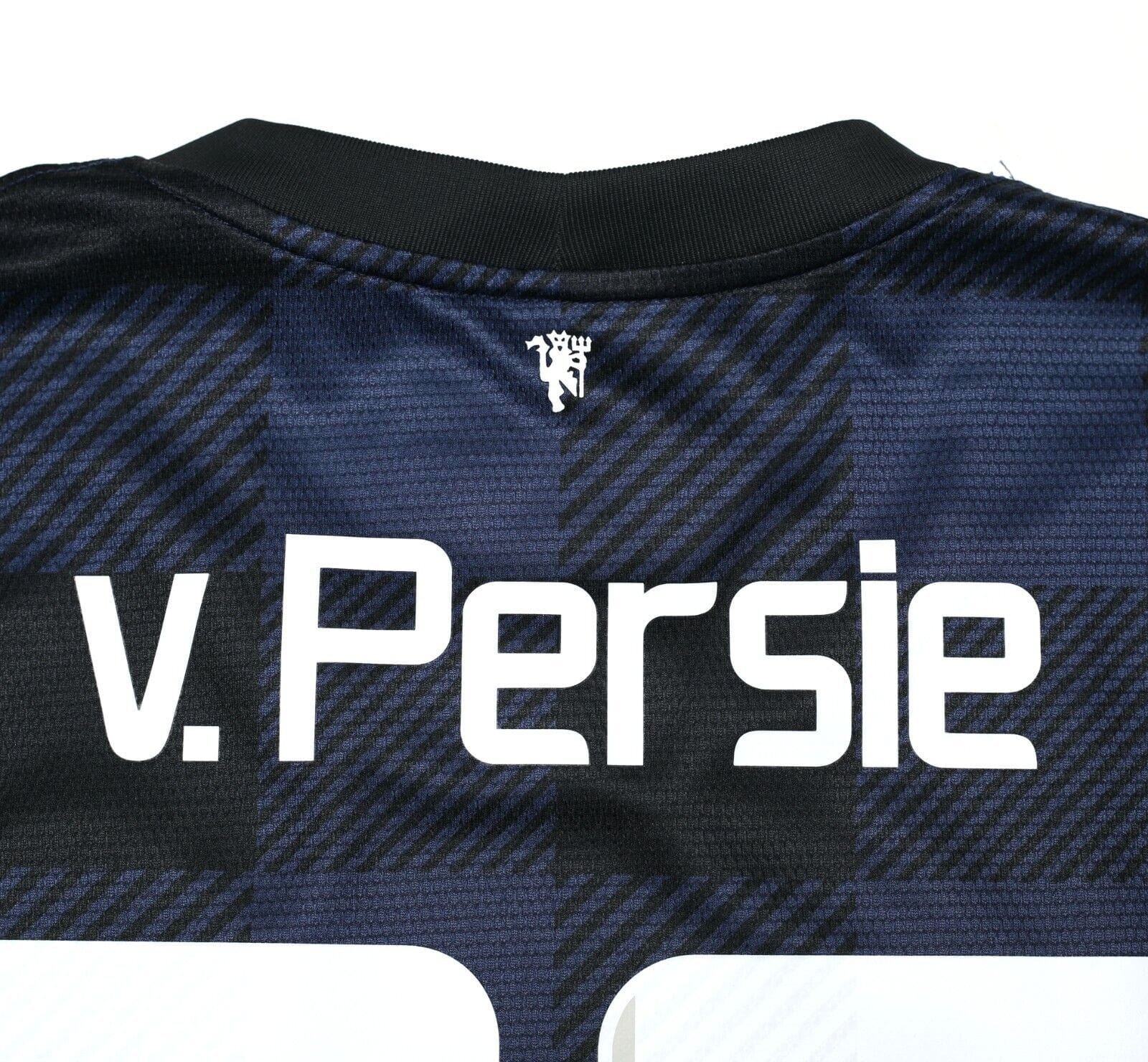 2013/14 VAN PERSIE #20 Manchester United Vintage Euro Away Football Shirt (XL)