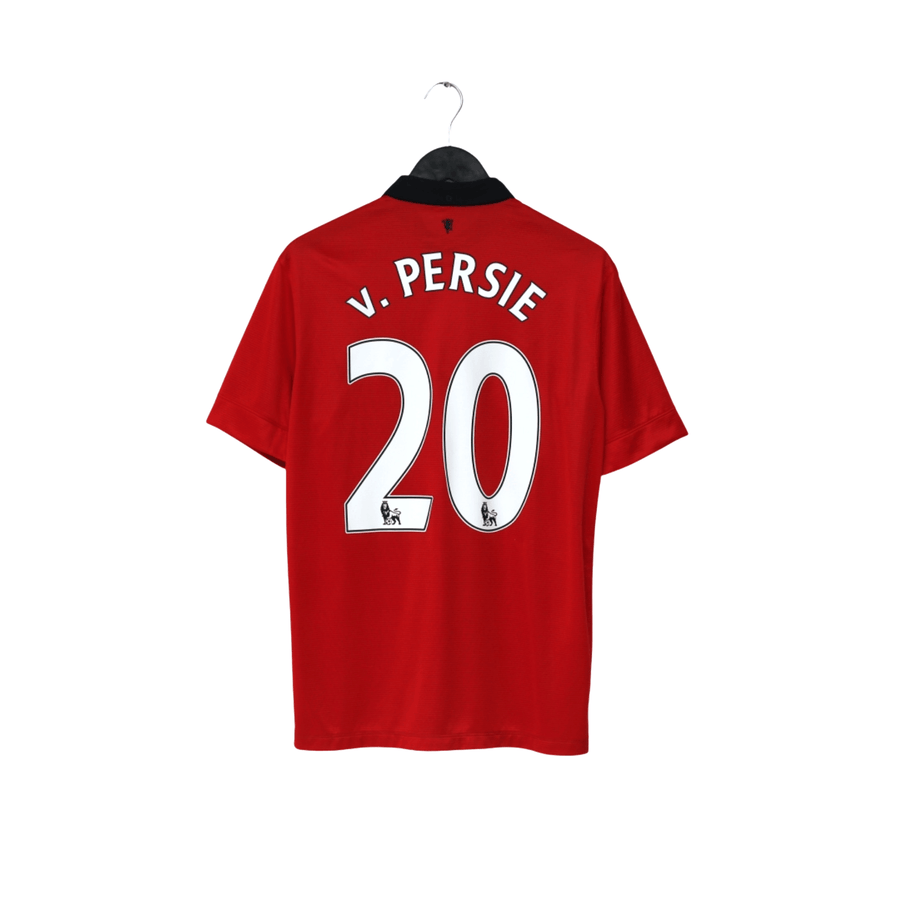2013/14 Van Persie #20 Manchester United Vintage Home Football Shirt (M)