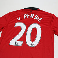 2013/14 Van Persie #20 Manchester United Vintage Home Football Shirt (M)