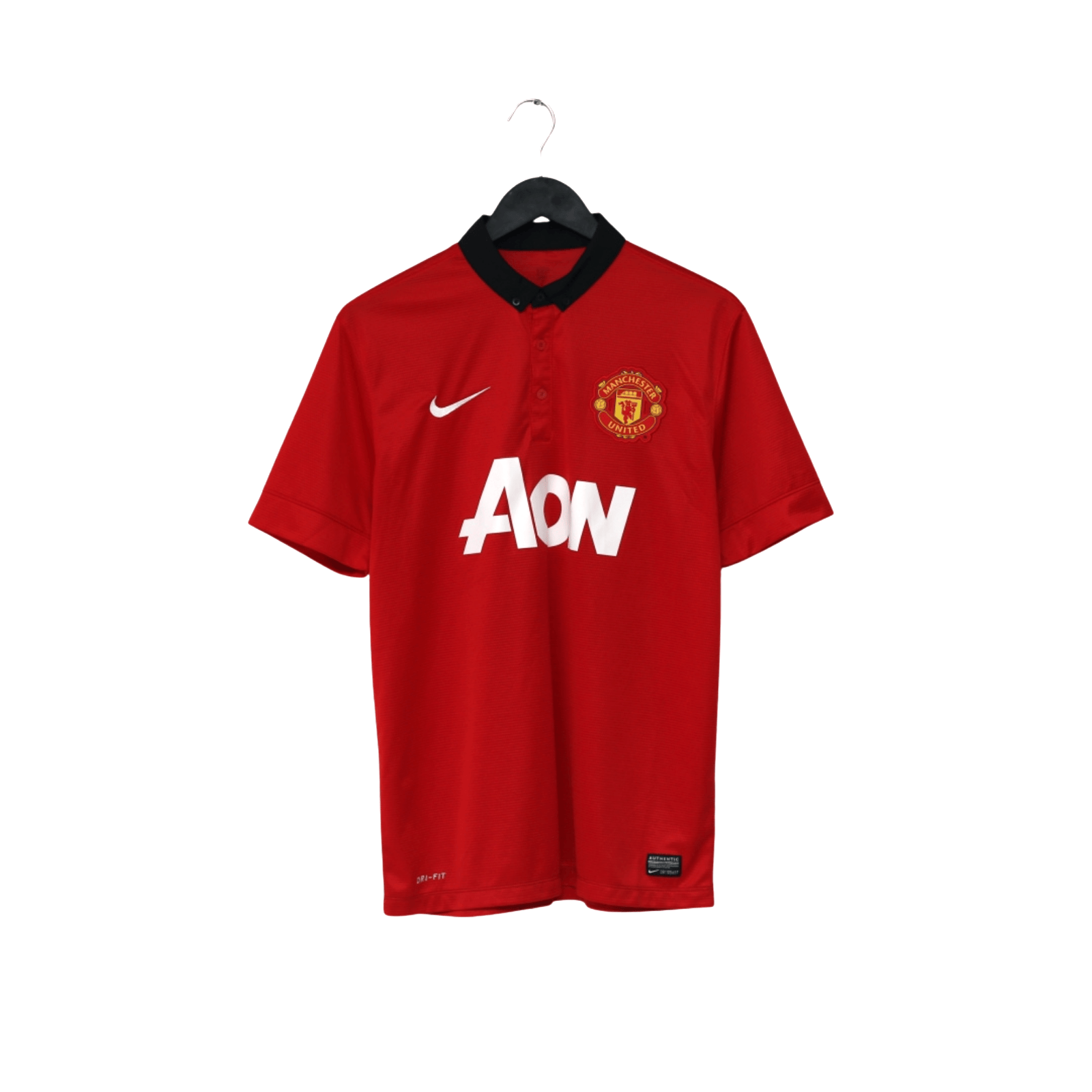 2013/14 Van Persie #20 Manchester United Vintage Home Football Shirt (M)