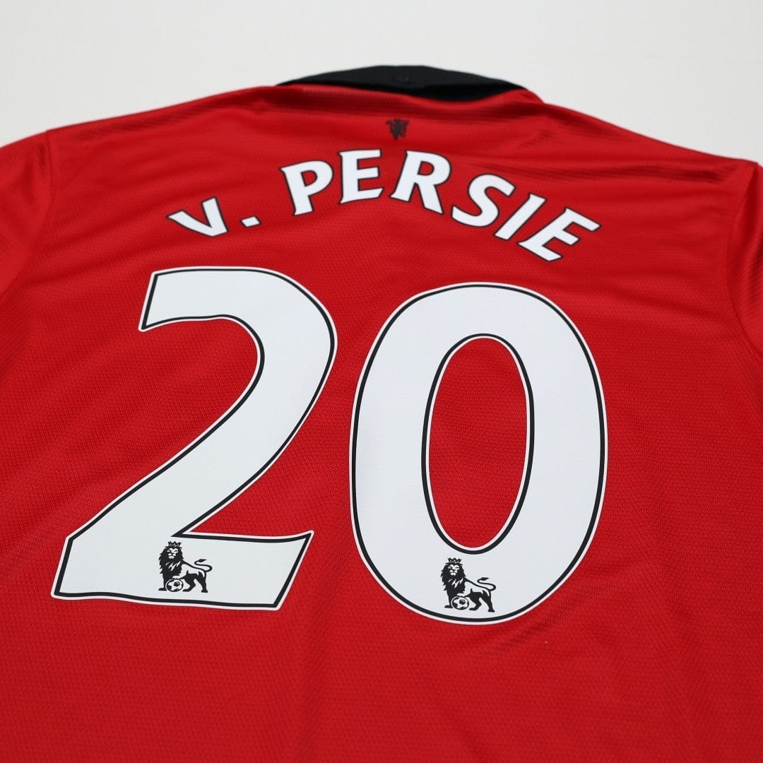 2013/14 Van Persie #20 Manchester United Vintage Home Football Shirt (M)