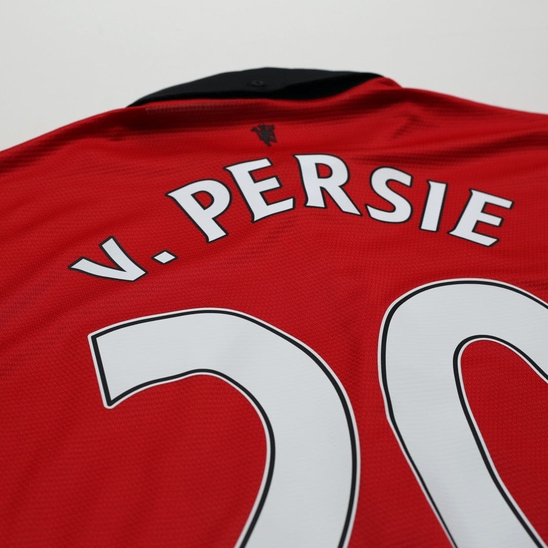2013/14 Van Persie #20 Manchester United Vintage Home Football Shirt (M)