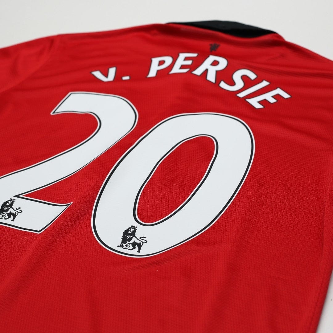 2013/14 Van Persie #20 Manchester United Vintage Home Football Shirt (M)