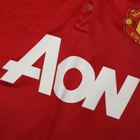 2013/14 Van Persie #20 Manchester United Vintage Home Football Shirt (M)