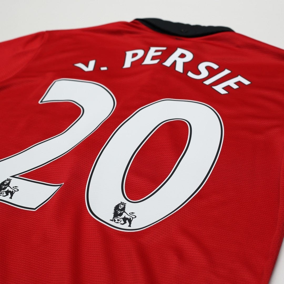 2013/14 Van Persie #20 Manchester United Vintage Home Football Shirt (M)
