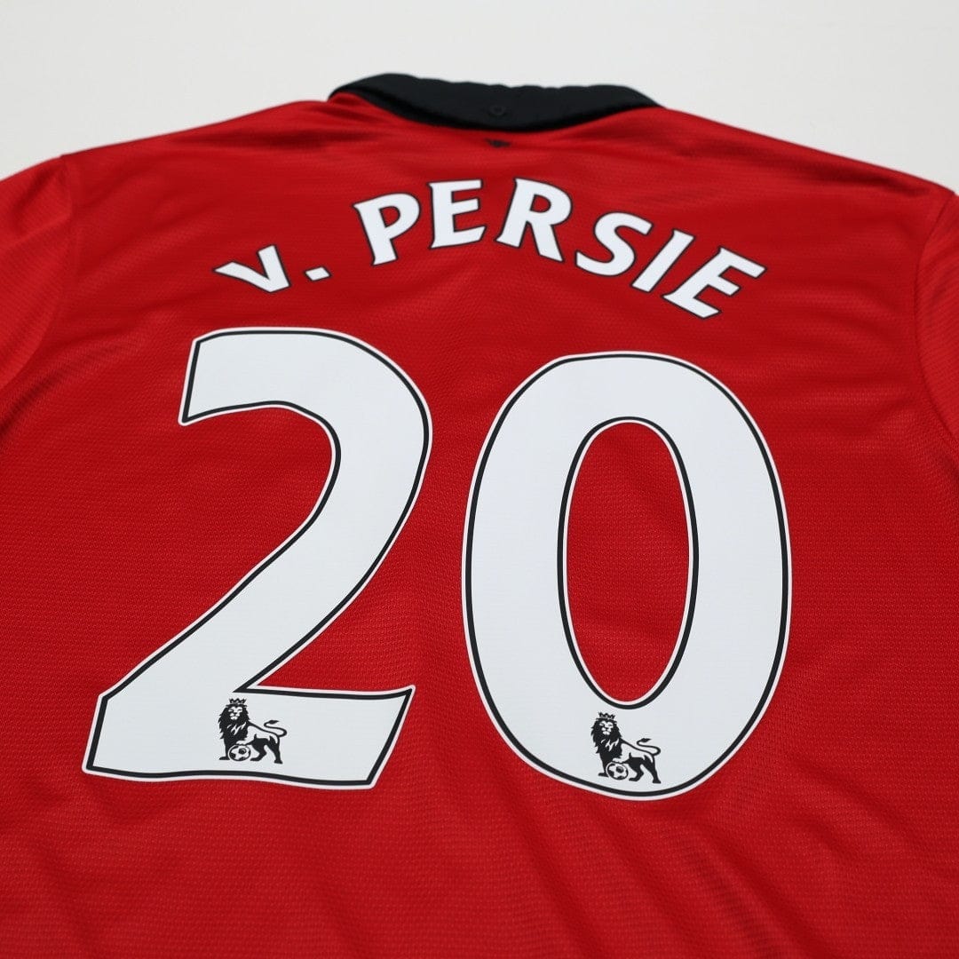2013/14 Van Persie #20 Manchester United Vintage Home Football Shirt (M)