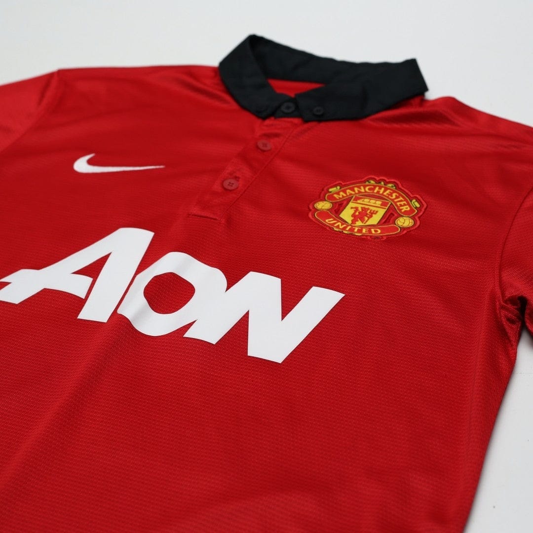 2013/14 Van Persie #20 Manchester United Vintage Home Football Shirt (M)