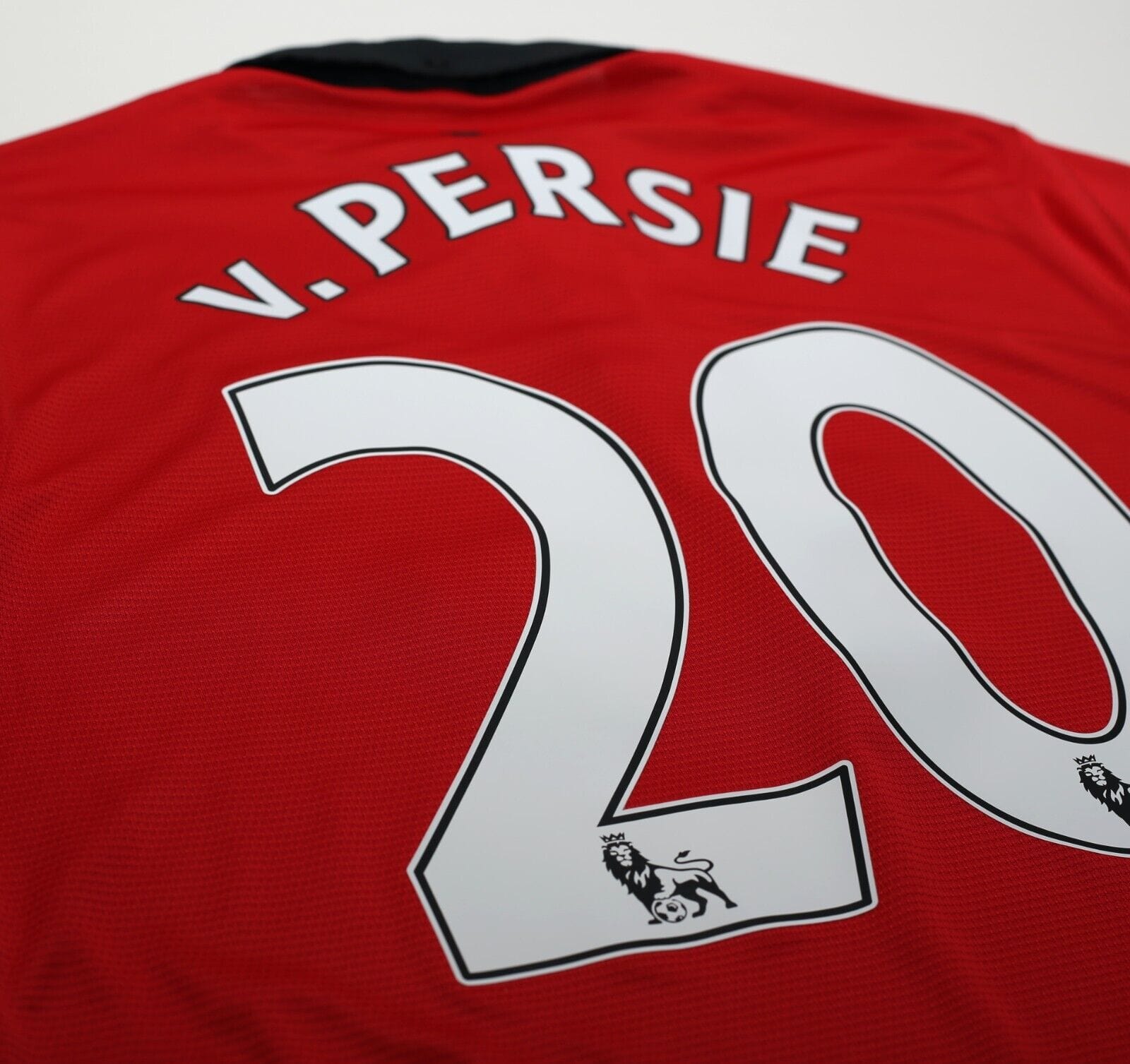 2013/14 VAN PERSIE #20 Manchester United Vintage Nike Home Football Shirt (M)