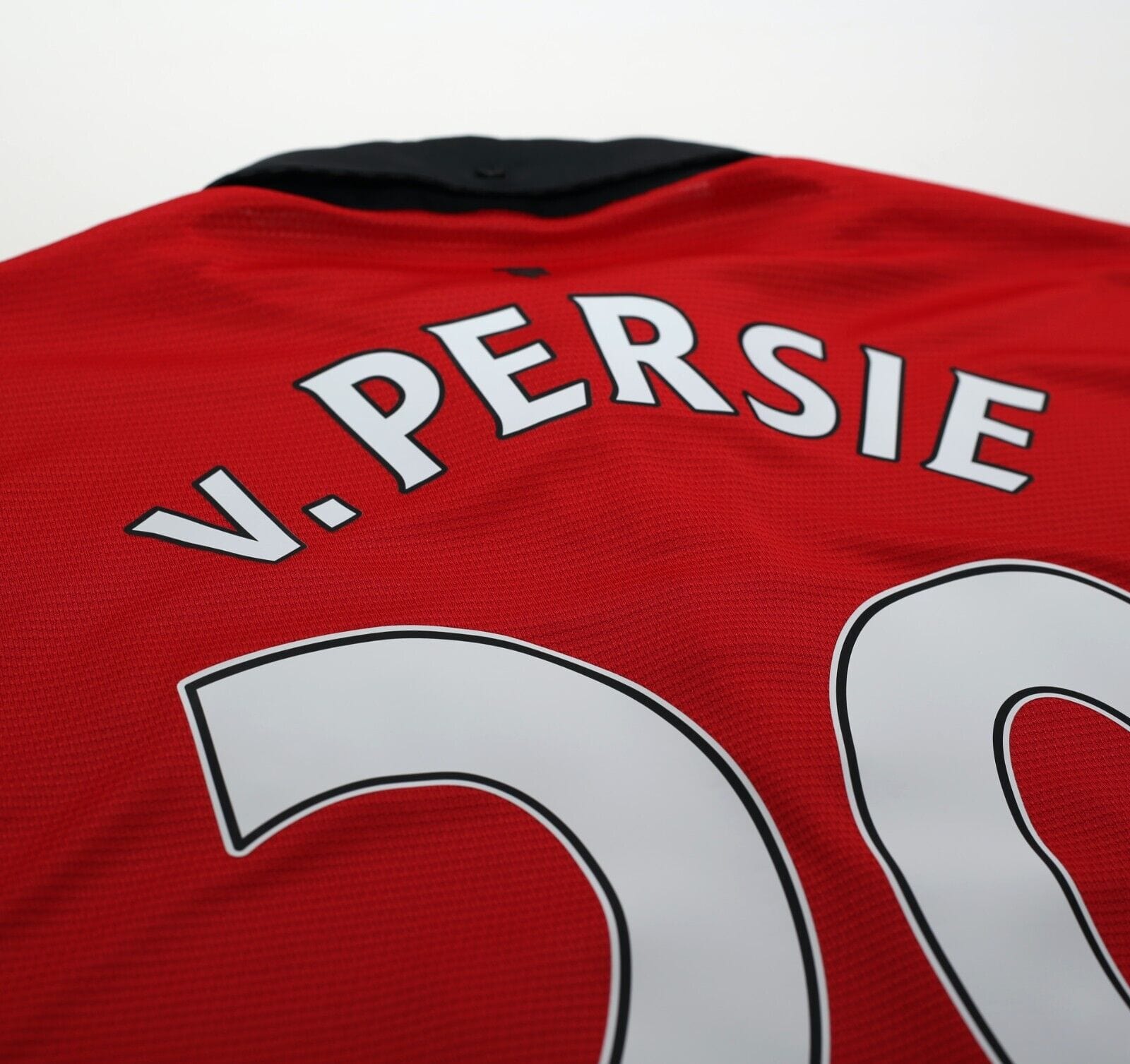 2013/14 VAN PERSIE #20 Manchester United Vintage Nike Home Football Shirt (M)