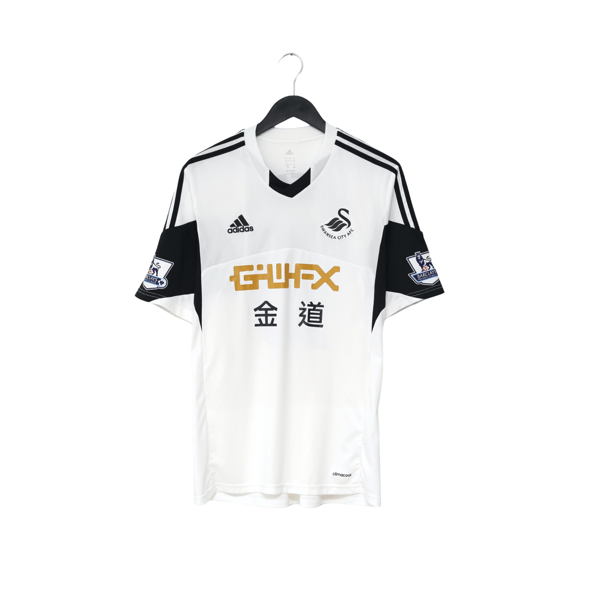 2013/14 Wilfried Bony #10 Swansea City Vintage adidas Home Football Shirt (L)
