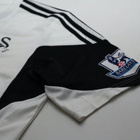 2013/14 Wilfried Bony #10 Swansea City Vintage adidas Home Football Shirt (L)