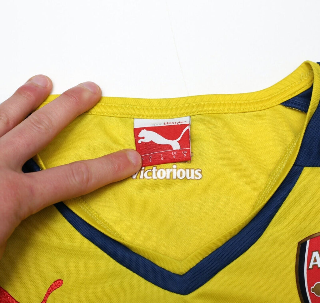 2014/15 ARSENAL Vintage PUMA Away Football Shirt (S)