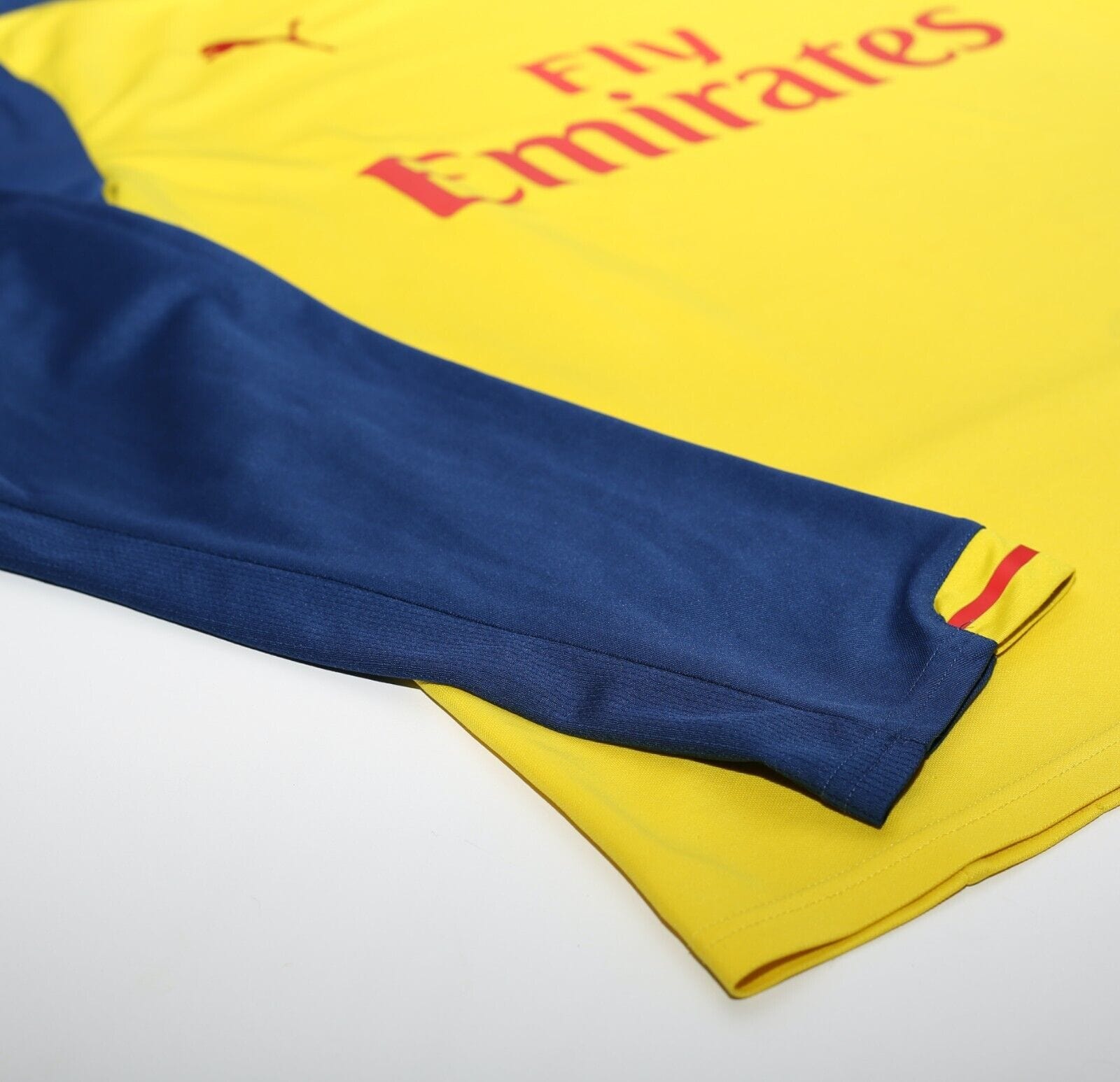 2014/15 ARSENAL Vintage PUMA Away Long Sleeve Football Shirt (XL)