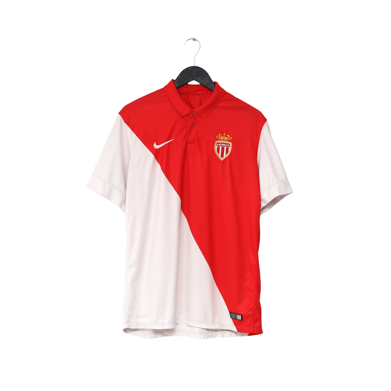 2014/15 AS MONACO Vintage Nike Home Football Shirt (L)