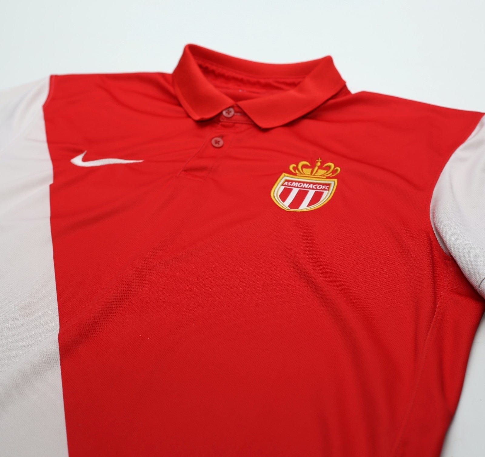 2014/15 AS MONACO Vintage Nike Home Football Shirt (L)