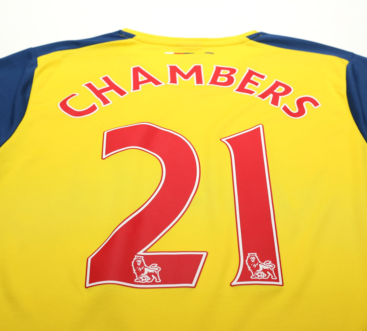 2014/15 CHAMBERS #121 Arsenal Puma Away Long Sleeve Football Shirt (L)