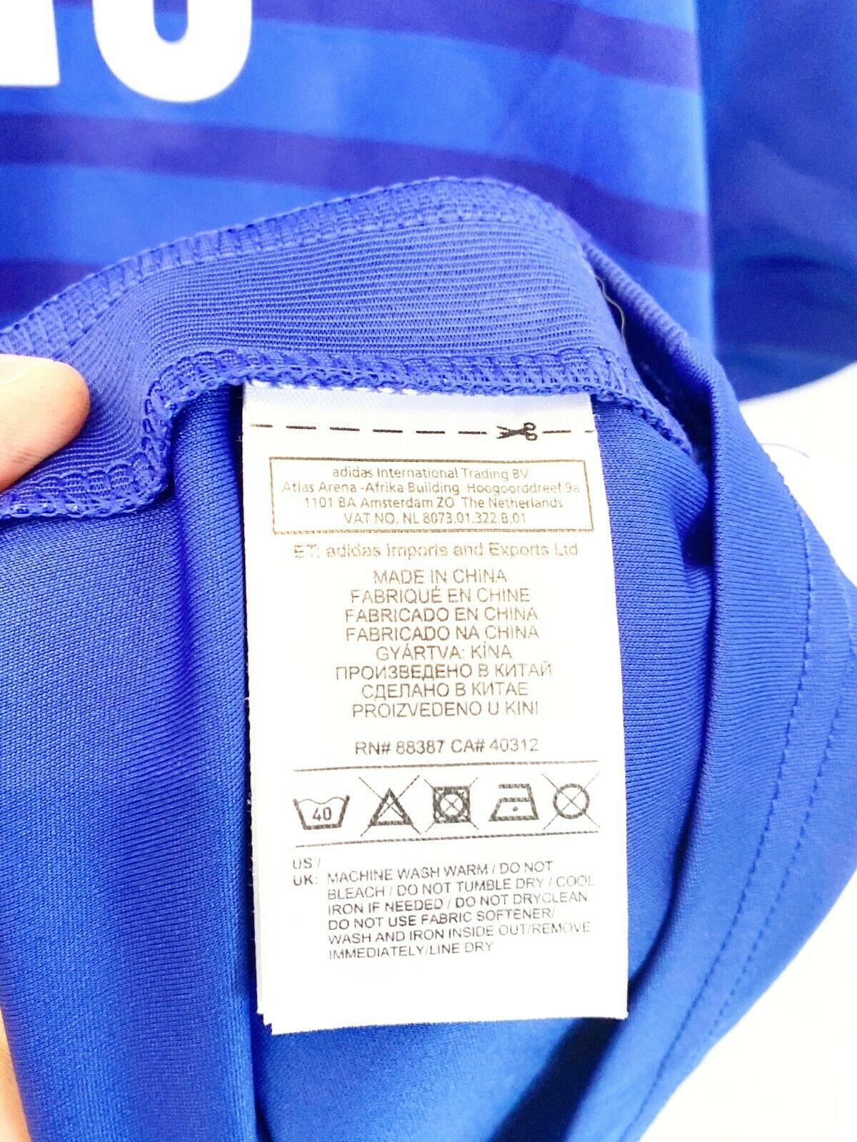 2014/15 CHELSEA Vintage adidas Home Football Shirt Jersey (XL) Costa, Hazard Era