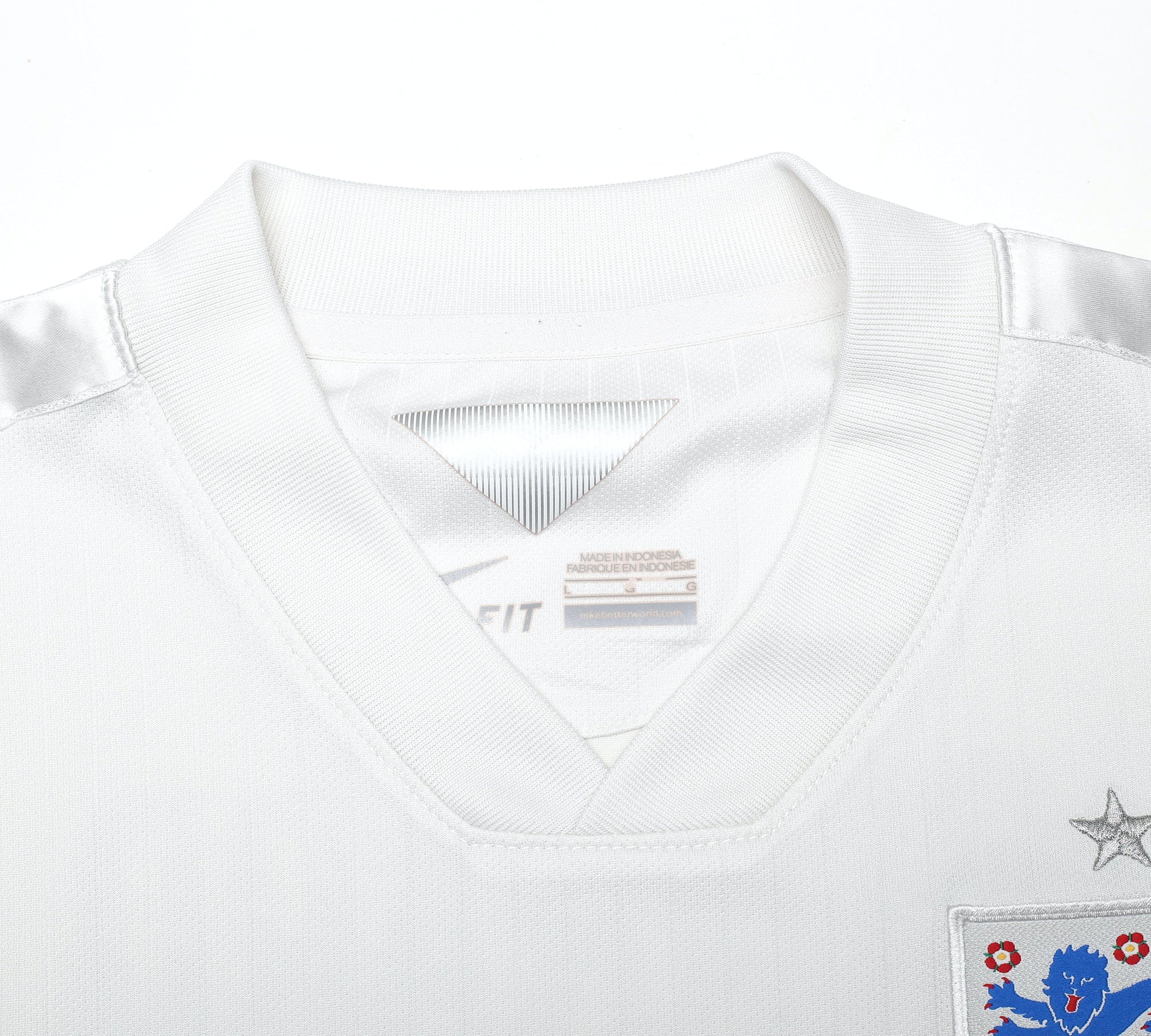 2014/15 GERRARD #4 England Vintage Nike Home Football Shirt (L)