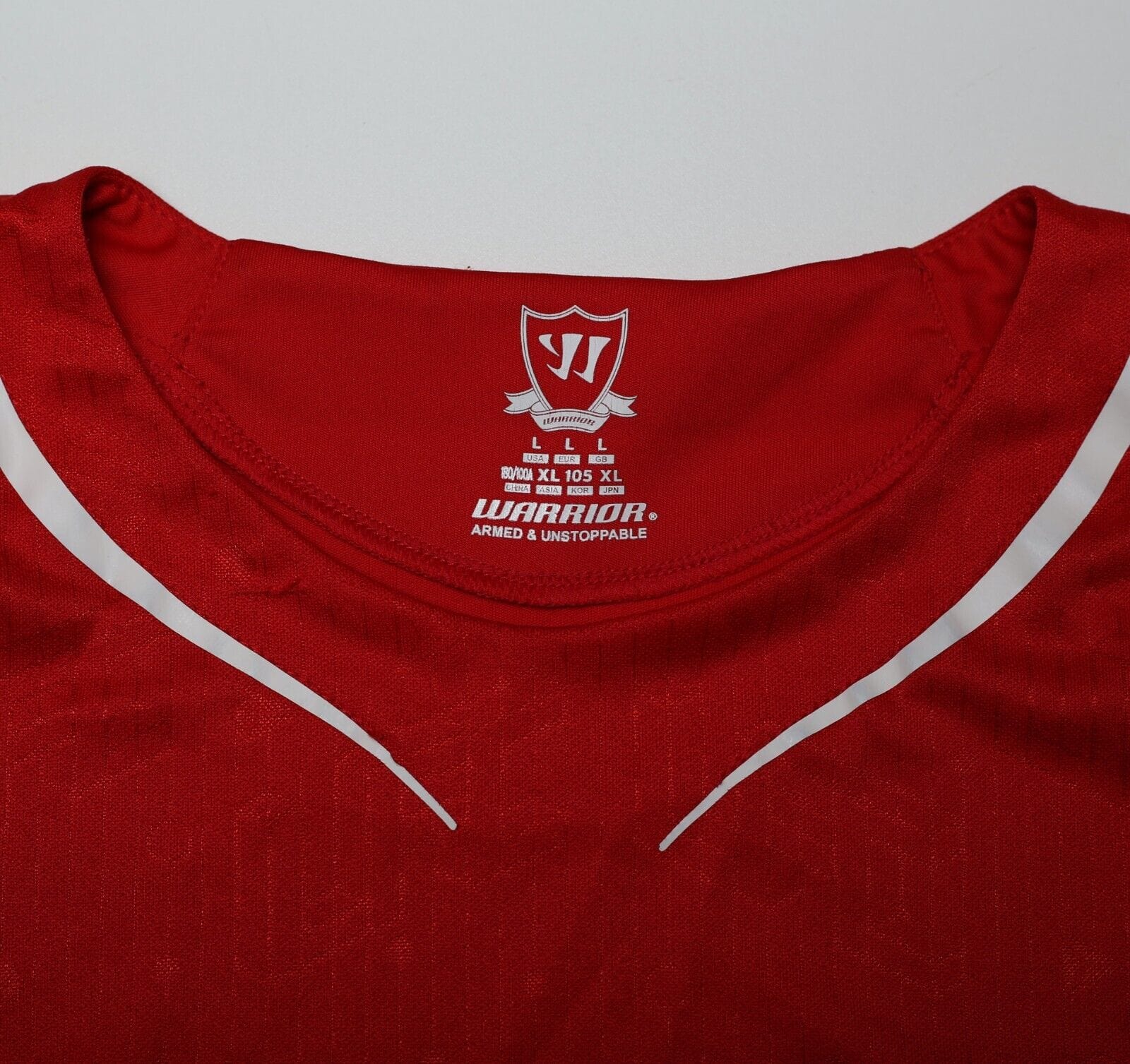 2014/15 GERRARD #8 Liverpool Warrior Home Football Shirt (L)