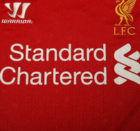 2014/15 GERRARD #8 Liverpool Warrior Home Football Shirt (L)