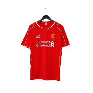 2014/15 GERRARD #8 Liverpool Warrior Home Football Shirt (L)