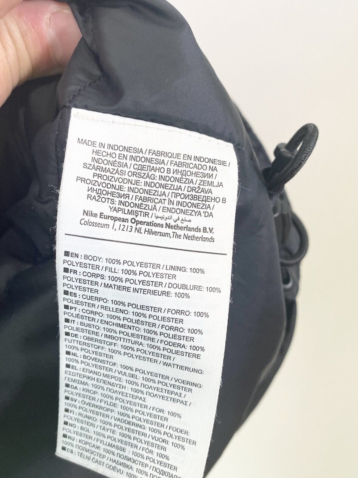 2014/15 JUVENTUS Vintage Nike Padded Vest Gillet (L) Pogba, Pirlo, Tevez Era