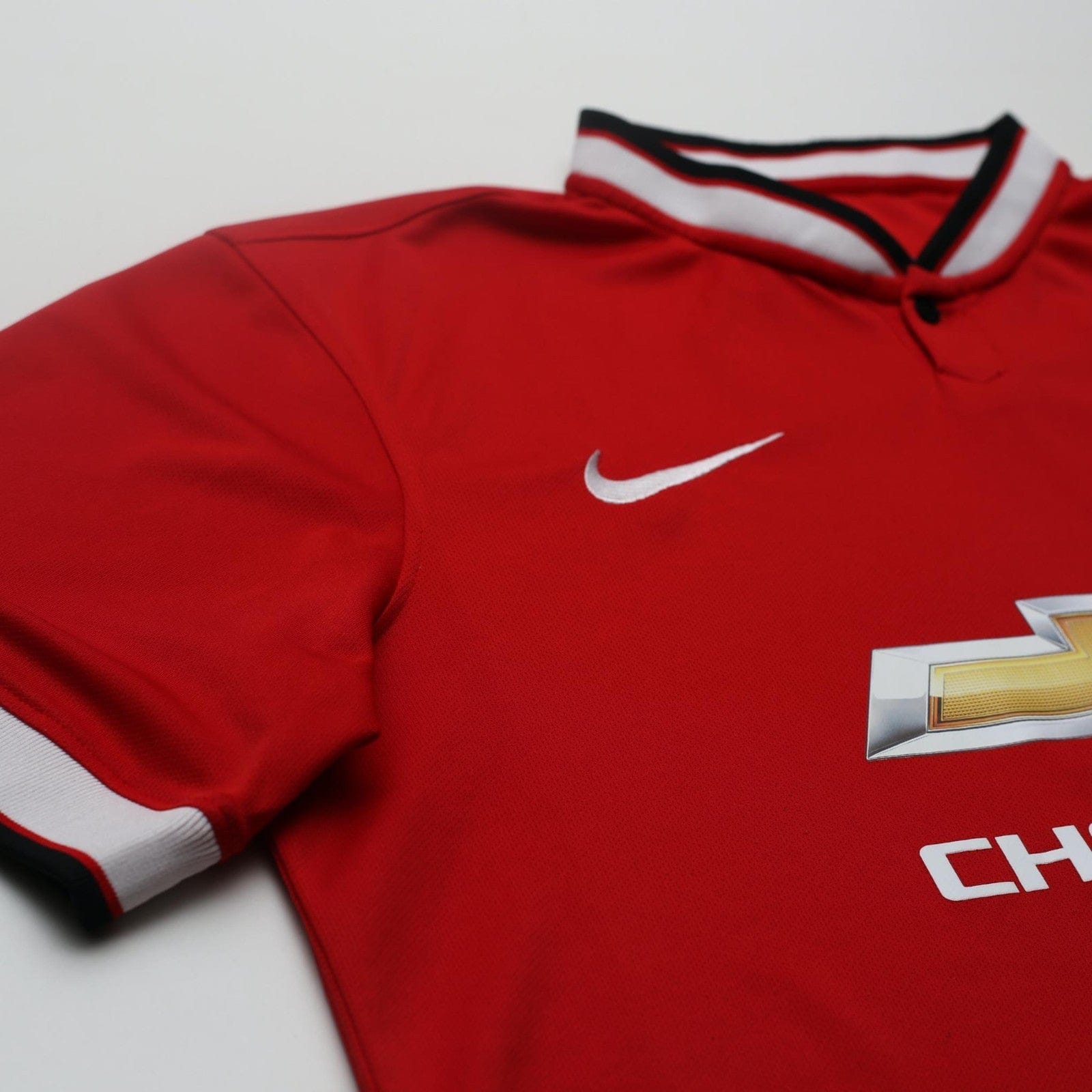 2014/15 Mata #8 Manchester United Vintage Nike Home Football Shirt (L)