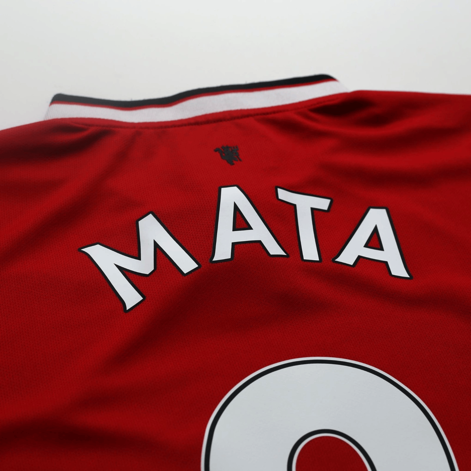 2014/15 Mata #8 Manchester United Vintage Nike Home Football Shirt (L)
