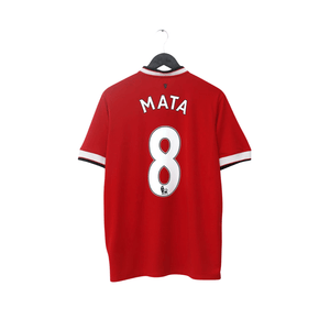 2014/15 Mata #8 Manchester United Vintage Nike Home Football Shirt (L)
