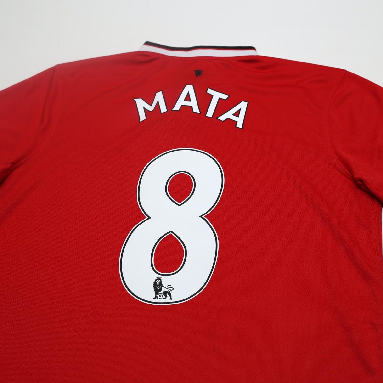 2014/15 Mata #8 Manchester United Vintage Nike Home Football Shirt (L)