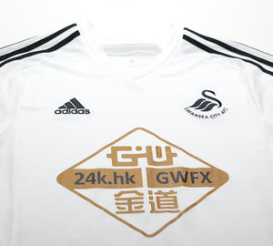 2014/15 SWANSEA CITY Vintage adidas Home Adizero Football Shirt (S)