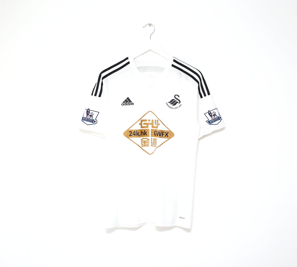 2014/15 SWANSEA CITY Vintage adidas Home Adizero Football Shirt (S)