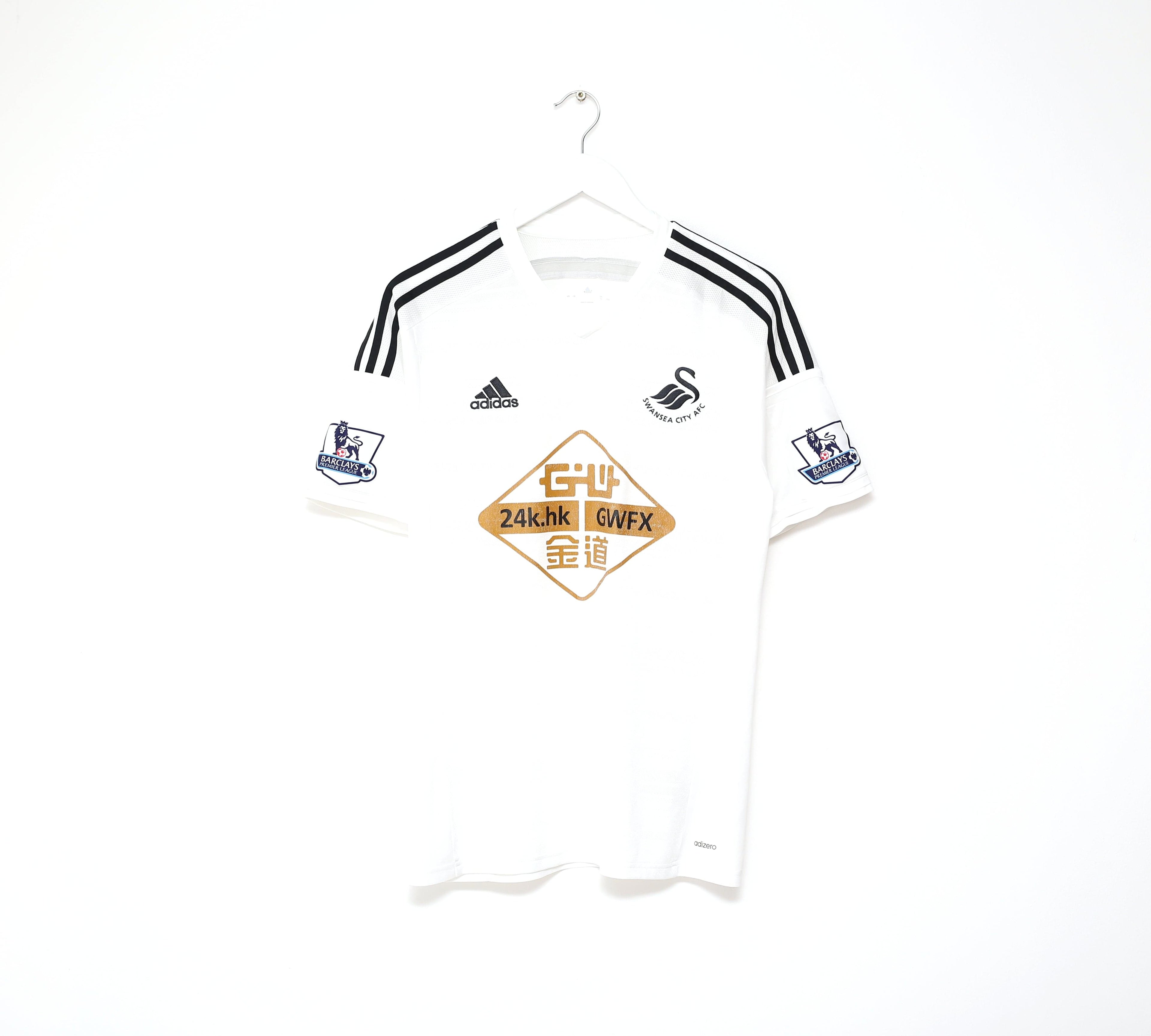 2014/15 SWANSEA CITY Vintage adidas Home Adizero Football Shirt (S)